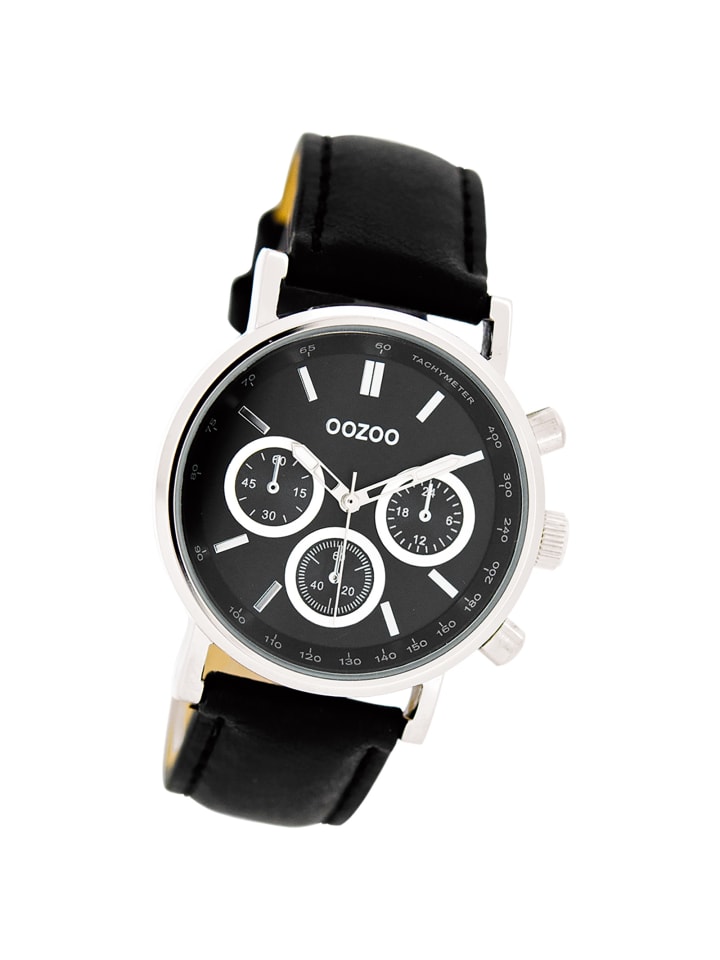 Аналоговые наручные часы Oozoo Timepieces, черные, средний размер (примерно 33 мм)
Аналоговые наручные часы Oozoo Timepieces, черные, средний размер (примерно 33 мм)