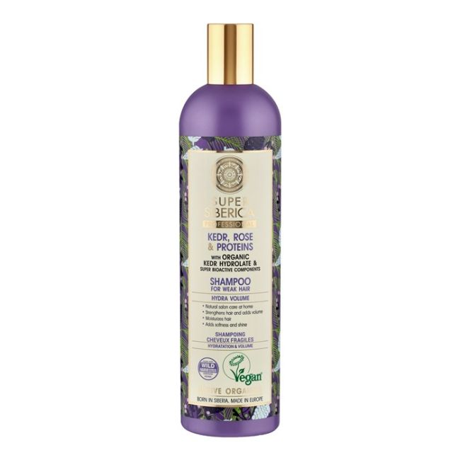 Шампунь для волос Super Siberica Professional «Кедр, роза и протеины» Natura Siberica, 400 мл
Шампунь для волос Super Siberica Professional «Кедр, роза и протеины» Natura Siberica, 400 мл