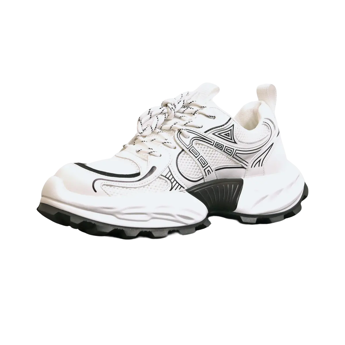 Низкие повседневные туфли от VNNSIJIE Collaboration для мужчин Banas, White
Низкие повседневные туфли от VNNSIJIE Collaboration для мужчин Banas, White