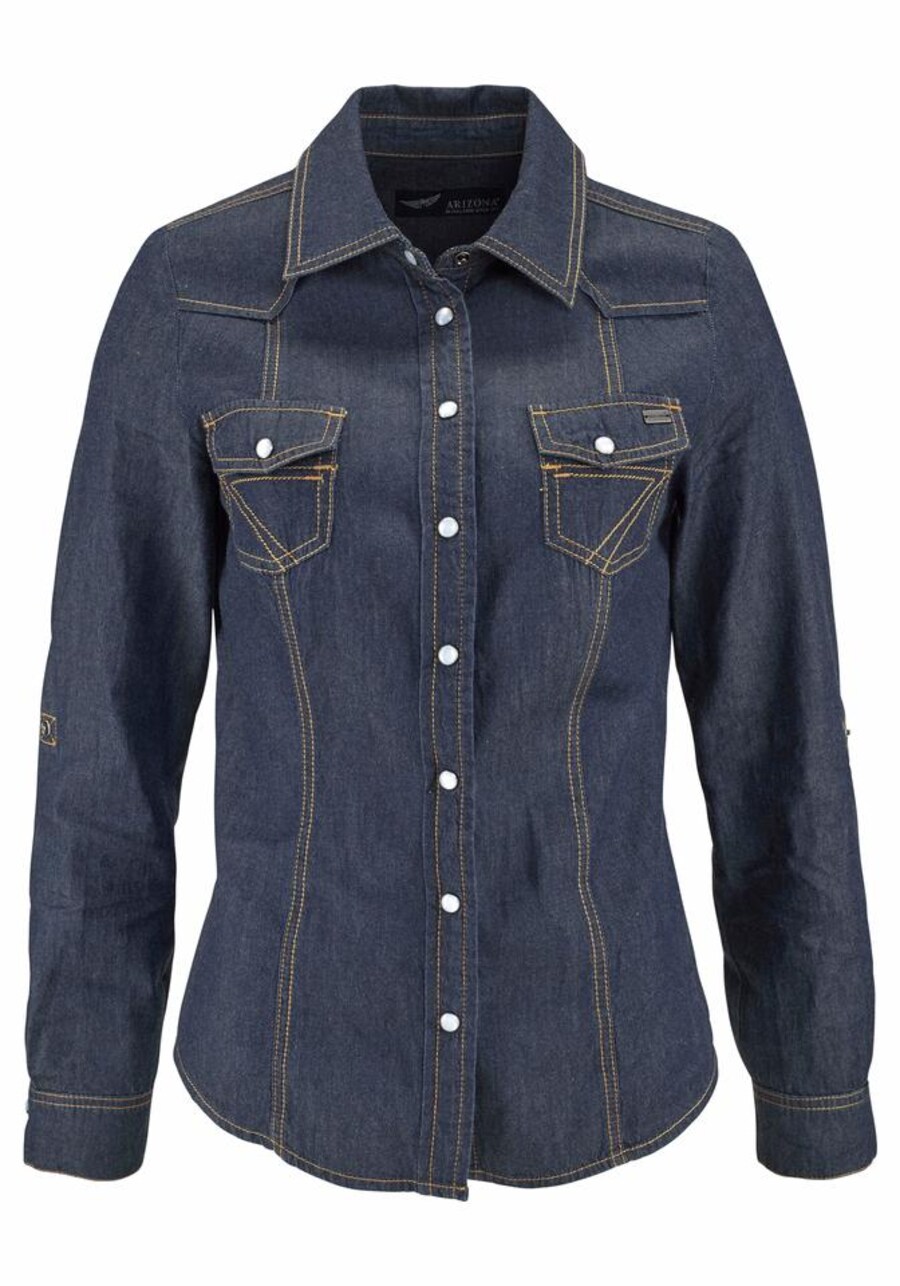 Блуза ARIZONA, синий деним
Блуза ARIZONA, синий деним