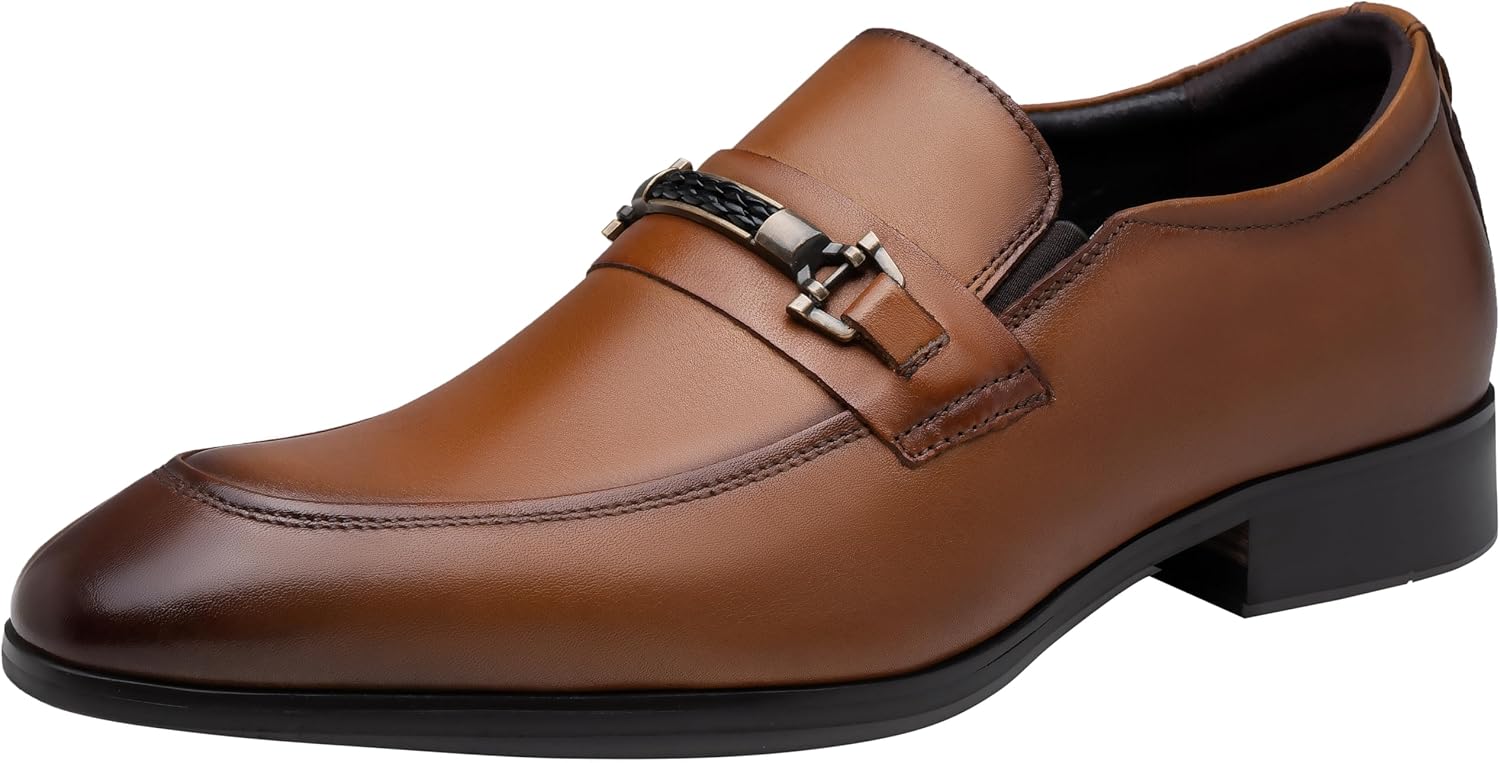 Мужские классические туфли Jouesn из премиальной кожи, слипоны-лоферы для мужчин Jousen, Premium Leather-3057-tan
Мужские классические туфли Jouesn из премиальной кожи, слипоны-лоферы для мужчин Jousen, Premium Leather-3057-tan