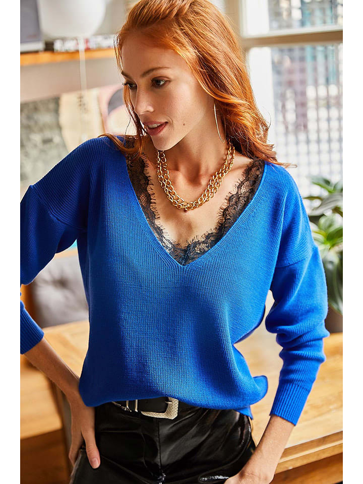 Свитер trendyol, синий
Свитер trendyol, синий