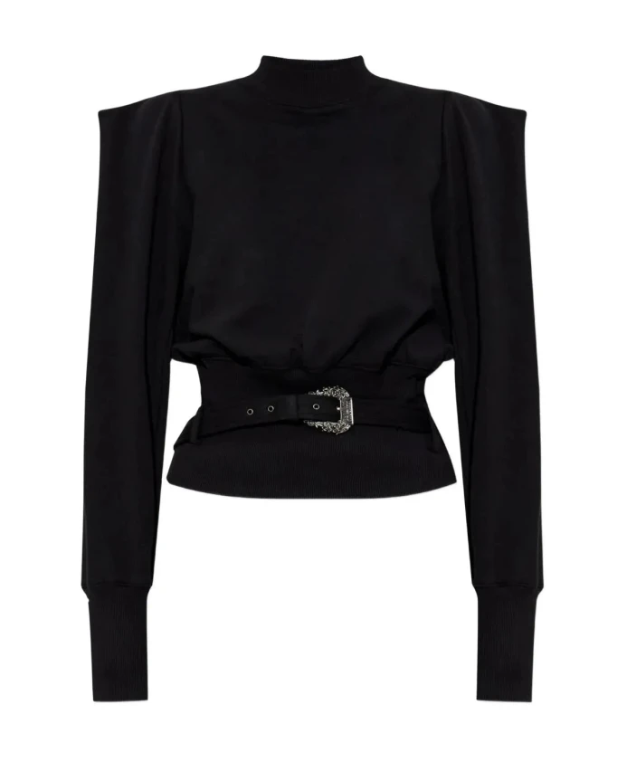 Рубашка с длинными рукавами из трикотажа интерлок Versace Jeans Couture, черный
Рубашка с длинными рукавами из трикотажа интерлок Versace Jeans Couture, черный