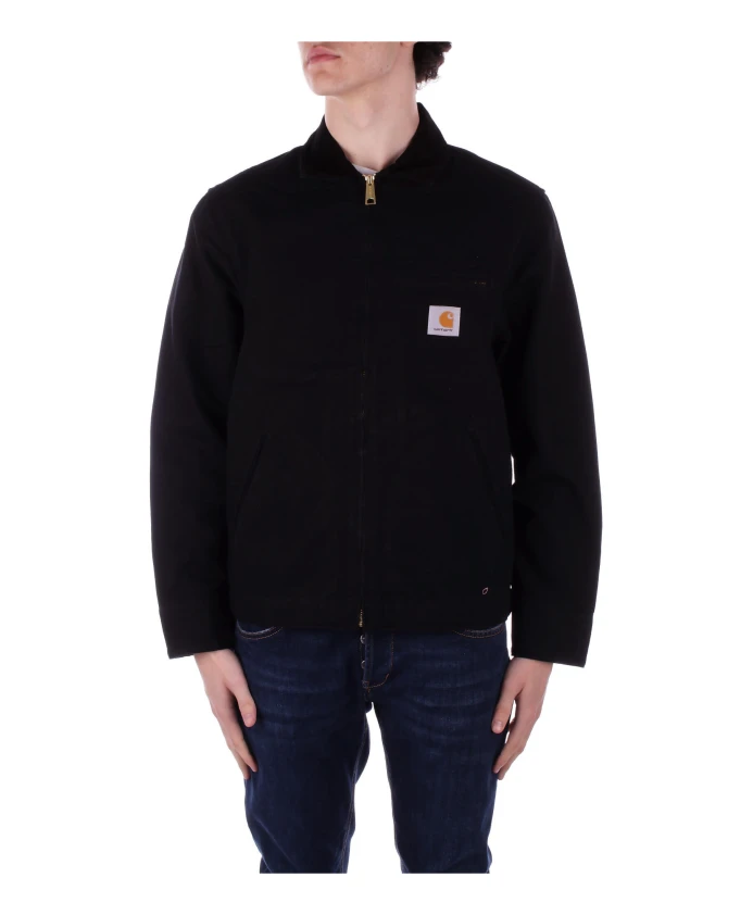Пальто с застежкой-молнией и логотипом спереди, изготовлено из органического хлопка. Carhartt Wip, черный
Пальто с застежкой-молнией и логотипом спереди, изготовлено из органического хлопка. Carhartt Wip, черный