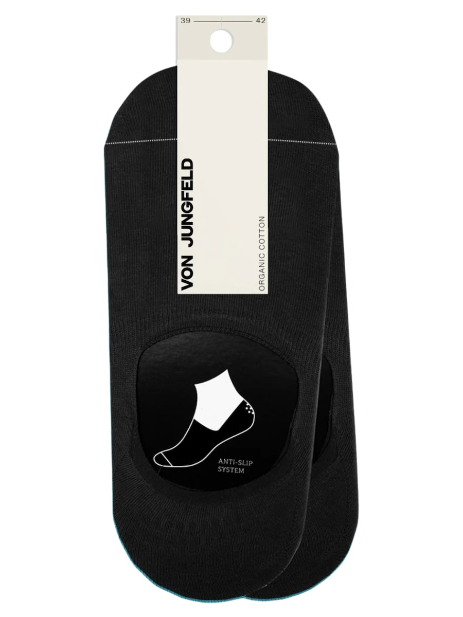 Носки до щиколотки Von Jungfeld Doppelpack, черный
Носки до щиколотки Von Jungfeld Doppelpack, черный