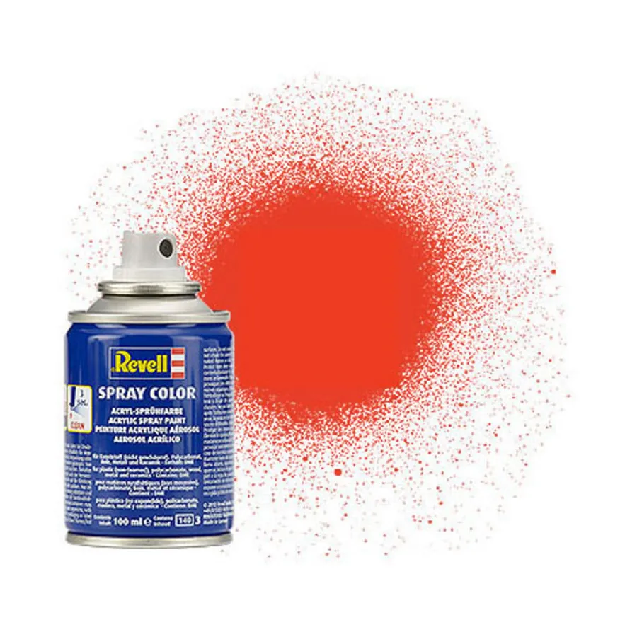Светящийся оранжевый матовый, Paints - Spray Color (Revell)
Светящийся оранжевый матовый, Paints - Spray Color (Revell)
