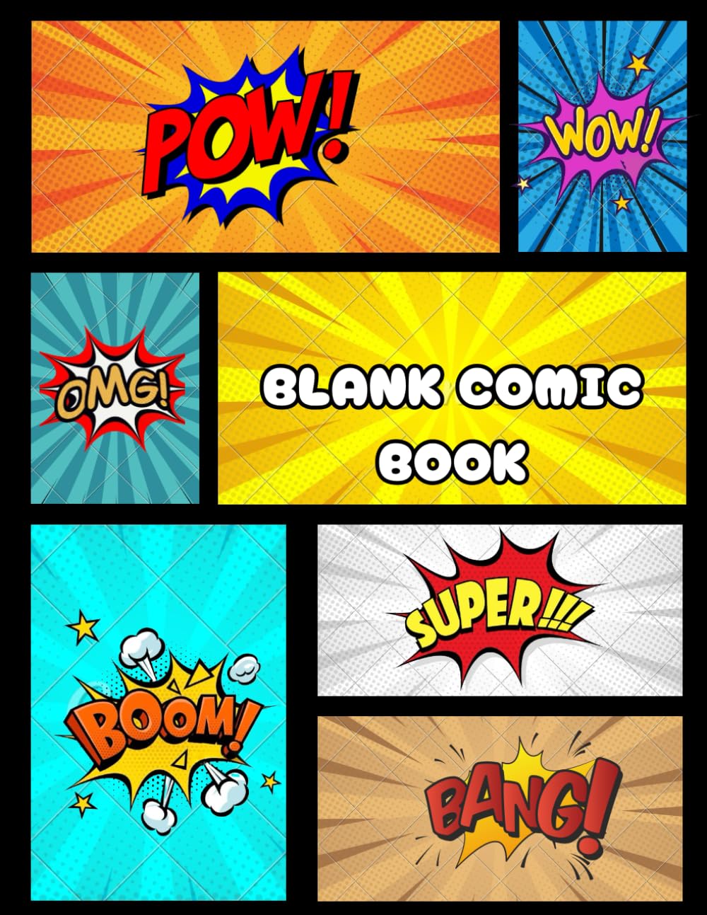 Blank Comic Book: The Ultimate Blank Comic Book for Aspiring Artists (Independently published)
Blank Comic Book: The Ultimate Blank Comic Book for Aspiring Artists (Independently published)