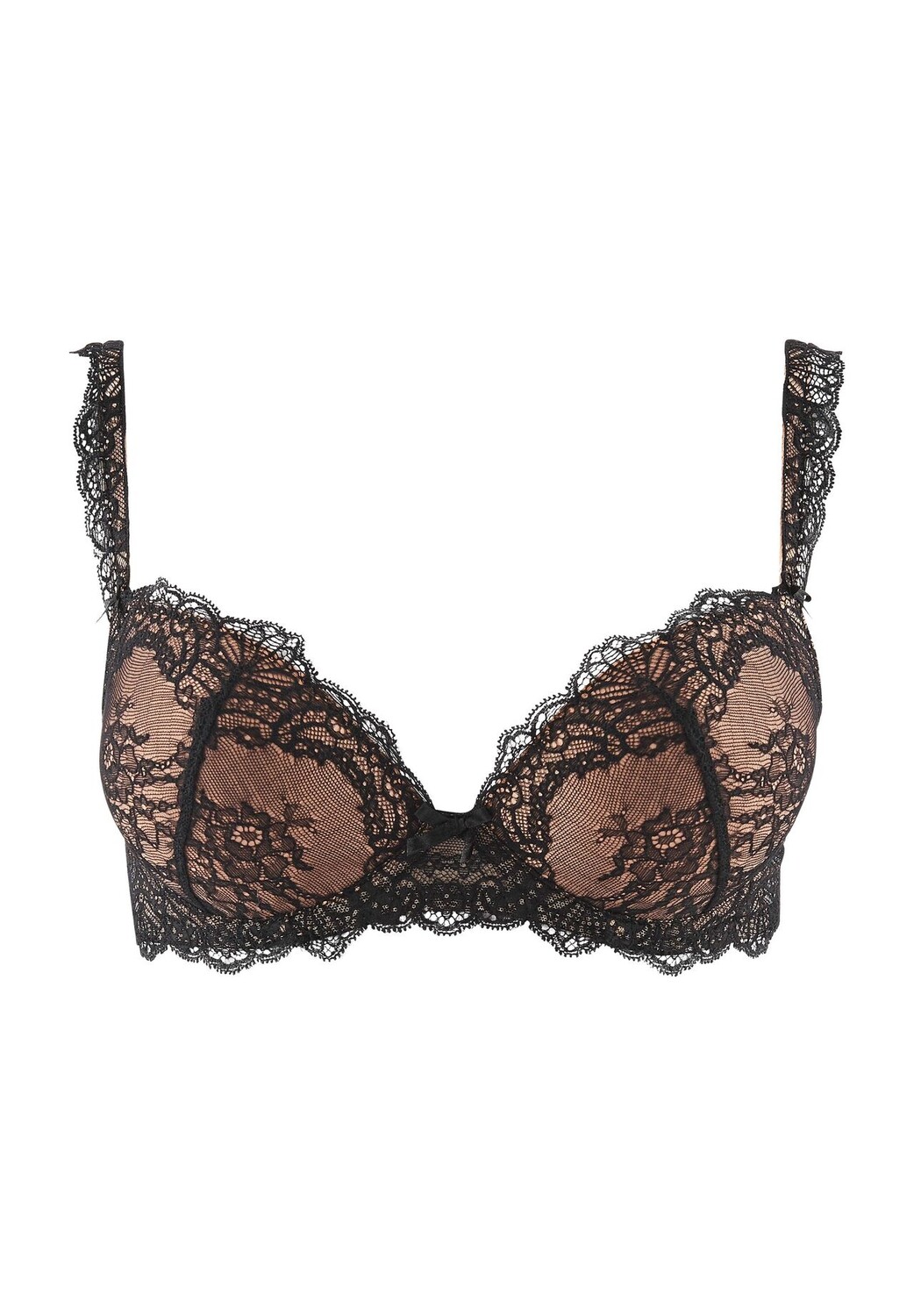 Женский кружевной бюстгальтер пуш-ап Danse des Sens с бантом Aubade, цвет Noir
Женский кружевной бюстгальтер пуш-ап Danse des Sens с бантом Aubade, цвет Noir