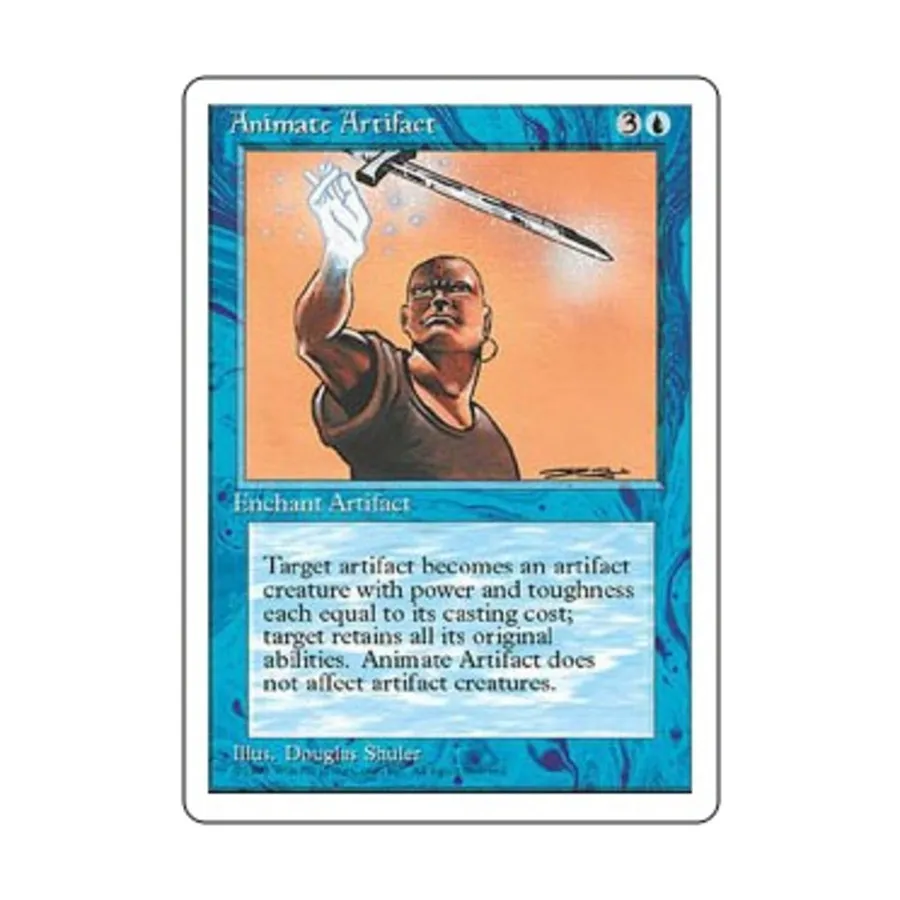 CCG Оживленный артефакт (U), MTG - 4th Edition
CCG Оживленный артефакт (U), MTG - 4th Edition