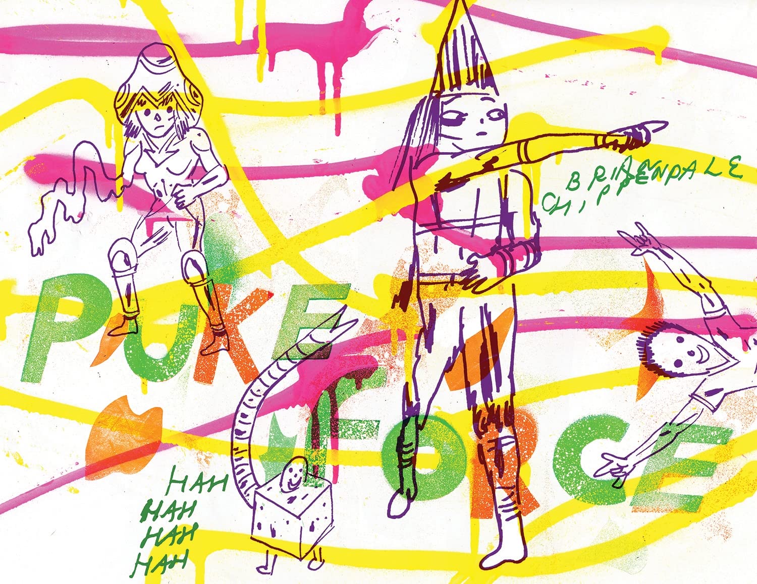 Puke Force (Drawn and Quarterly)
Puke Force (Drawn and Quarterly)