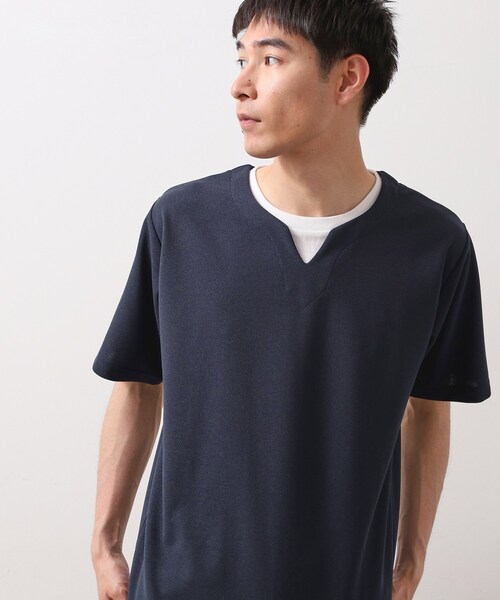 THE SHOP TK Футболка с короткими рукавами и воротником-стойкой из саржи, THE SHOP TK, темно-синий
THE SHOP TK Футболка с короткими рукавами и воротником-стойкой из саржи, THE SHOP TK, темно-синий