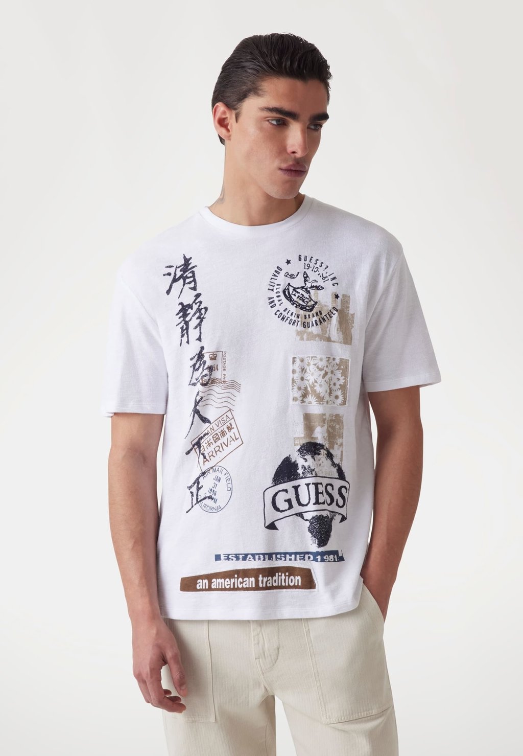 Футболка с принтом FRONTPRINT Guess, белый
Футболка с принтом FRONTPRINT Guess, белый
