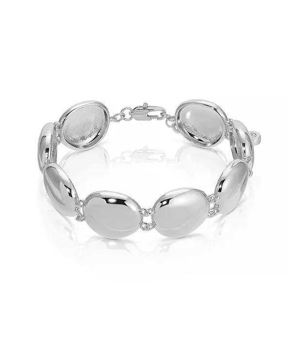 Браслет из полированной гальки Ettika, rhodium
Браслет из полированной гальки Ettika, rhodium