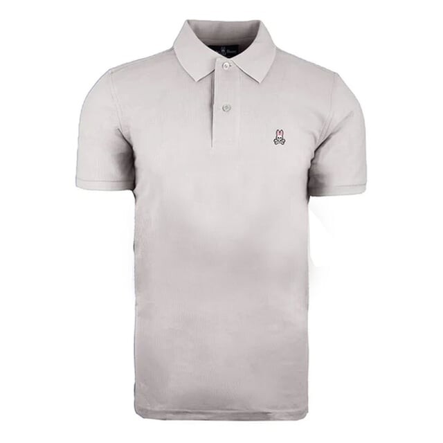 Мужская рубашка поло с короткими рукавами от Robert Godley b6k001b1pc oys Psycho Bunny, серый
Мужская рубашка поло с короткими рукавами от Robert Godley b6k001b1pc oys Psycho Bunny, серый