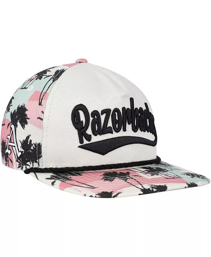 Мужская кремовая кепка Arkansas Razorbacks High Tide Golfer Snapback New Era, бежевый
Мужская кремовая кепка Arkansas Razorbacks High Tide Golfer Snapback New Era, бежевый