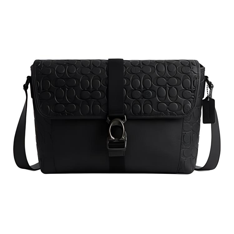 Кожаная наплечная сумка Beck через плечо, черная COACH для мужчин
Кожаная наплечная сумка Beck через плечо, черная COACH для мужчин