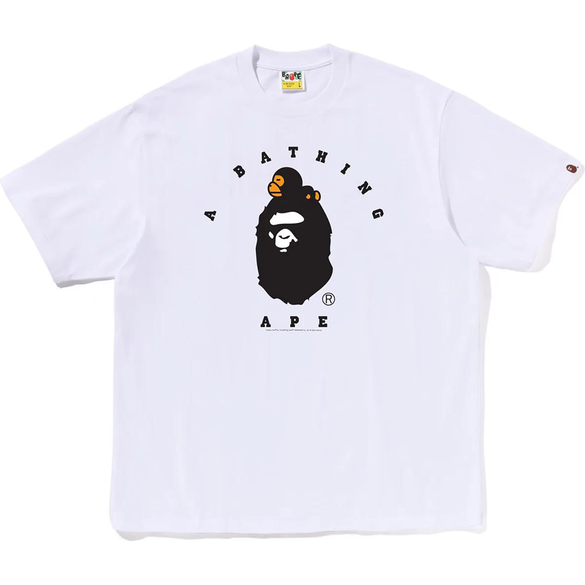 Футболка Bape Milo College Relaxed Fit A BATHING APE, белый
Футболка Bape Milo College Relaxed Fit A BATHING APE, белый