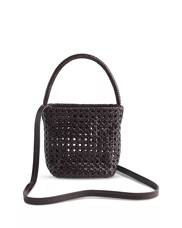 Мини-Сумочка из плетеной кожи ручной работы Madewell, коричневый
Мини-Сумочка из плетеной кожи ручной работы Madewell, коричневый