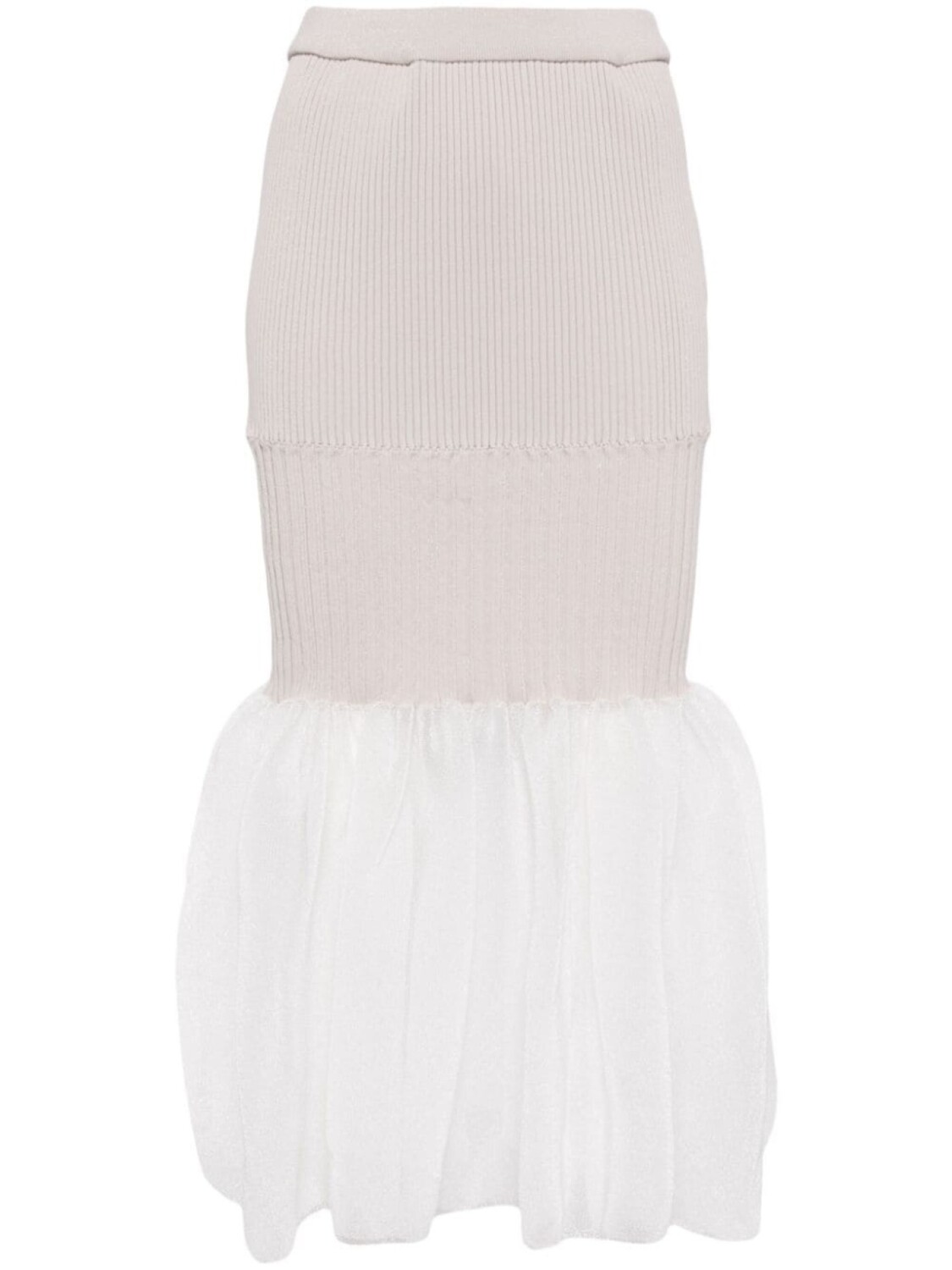 Расклешенная юбка миди CFCL, бежевый 
Расклешенная юбка миди CFCL, бежевый