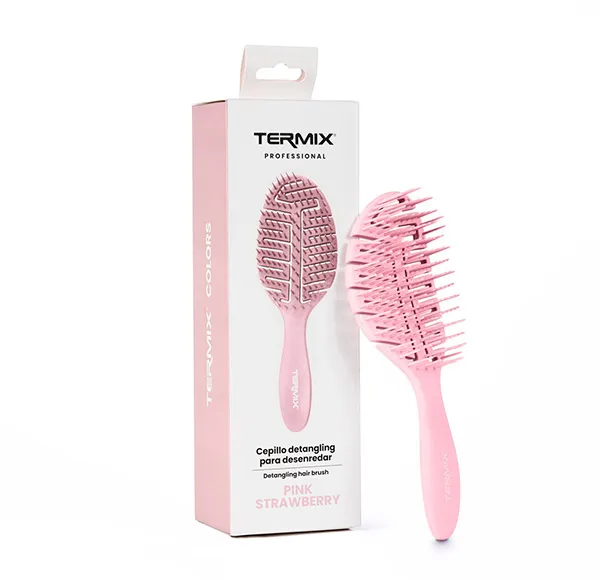 Распутывающая щетка для распутывания Pink Strawberry Termix, 1 UD
Распутывающая щетка для распутывания Pink Strawberry Termix, 1 UD