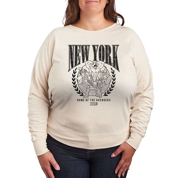 Футболка с длинным рукавом Avengers New York French Terry plus size Marvel
Футболка с длинным рукавом Avengers New York French Terry plus size Marvel