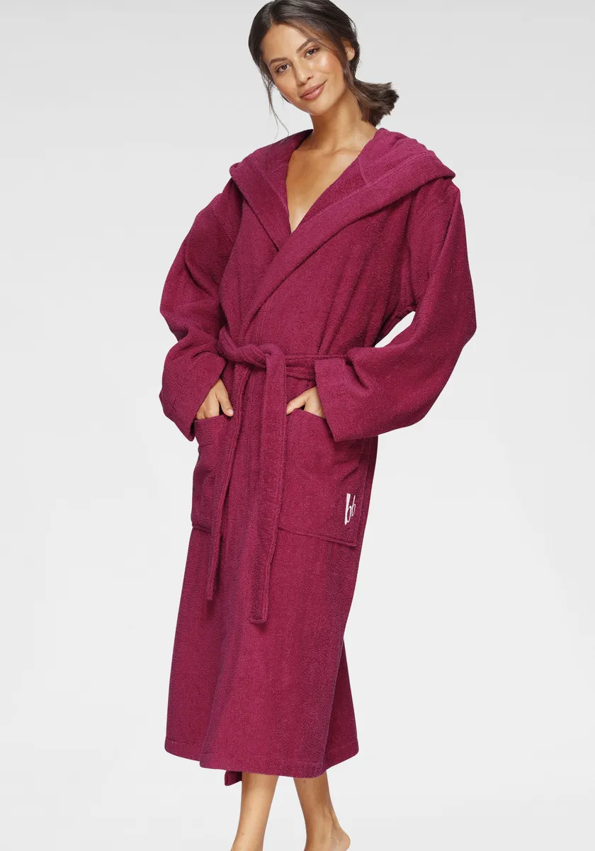 Халат унисекс Bruno Banani "Робби" (1 шт.), женские и мужские халаты, 100% хлопок, с карманами, S-3XL, цвет Beere
Халат унисекс Bruno Banani "Робби" (1 шт.), женские и мужские халаты, 100% хлопок, с карманами, S-3XL, цвет Beere