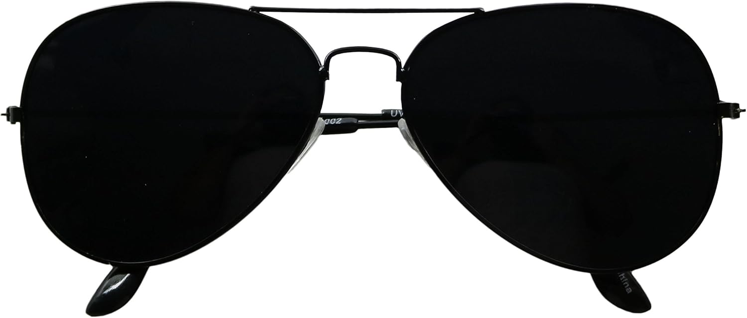 Солнцезащитные очки ShadyVEU с дымчатыми линзами, в стиле ретро, с защитой от УФ-излучения UV400 и классической металлической оправой, Black Frame W/ Super Dark Black Lens
Солнцезащитные очки ShadyVEU с дымчатыми линзами, в стиле ретро, с защитой от УФ-излучения UV400 и классической металлической оправой, Black Frame W/ Super Dark Black Lens