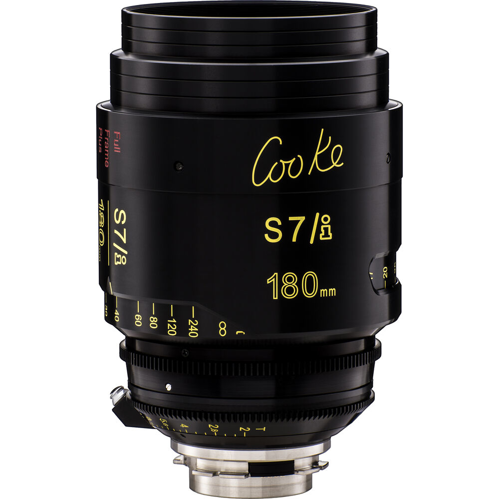 Cooke S7/i Full Frame Plus 180mm T2.0 Prime Lens (PL)
Cooke S7/i Full Frame Plus 180mm T2.0 Prime Lens (PL)