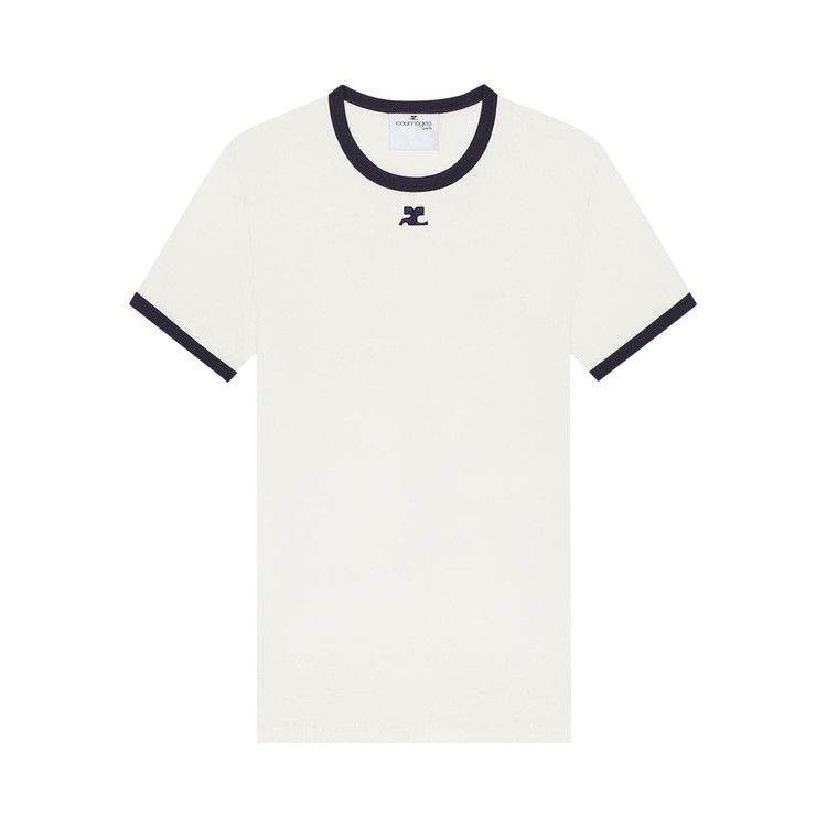 Футболка Courrèges Signature Contrast T-Shirt, Blanc Heritage/Navy
Футболка Courrèges Signature Contrast T-Shirt, Blanc Heritage/Navy