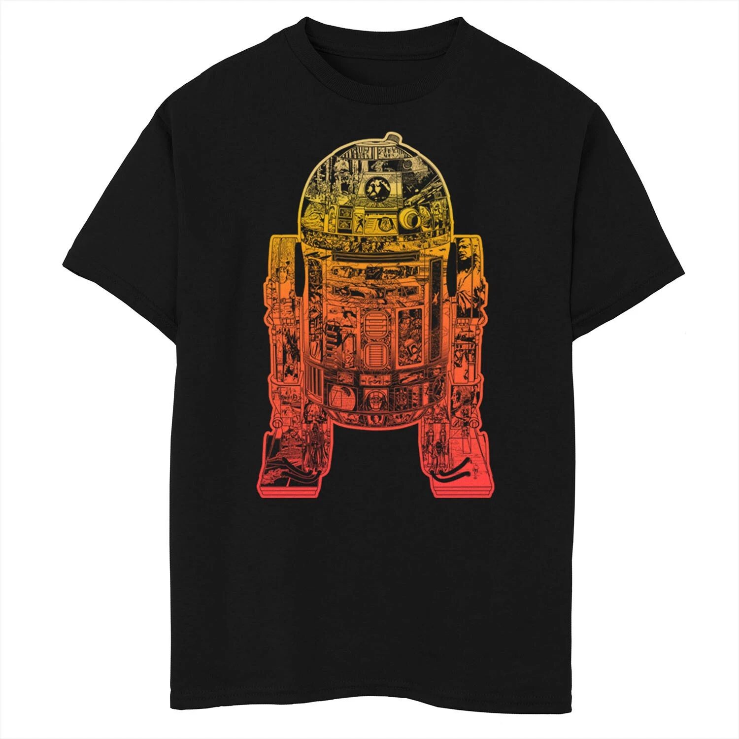 Футболка с градиентными линиями и рисунком «Звездные войны R2-D2» для мальчиков 8–20 лет Licensed Character
Футболка с градиентными линиями и рисунком «Звездные войны R2-D2» для мальчиков 8–20 лет Licensed Character