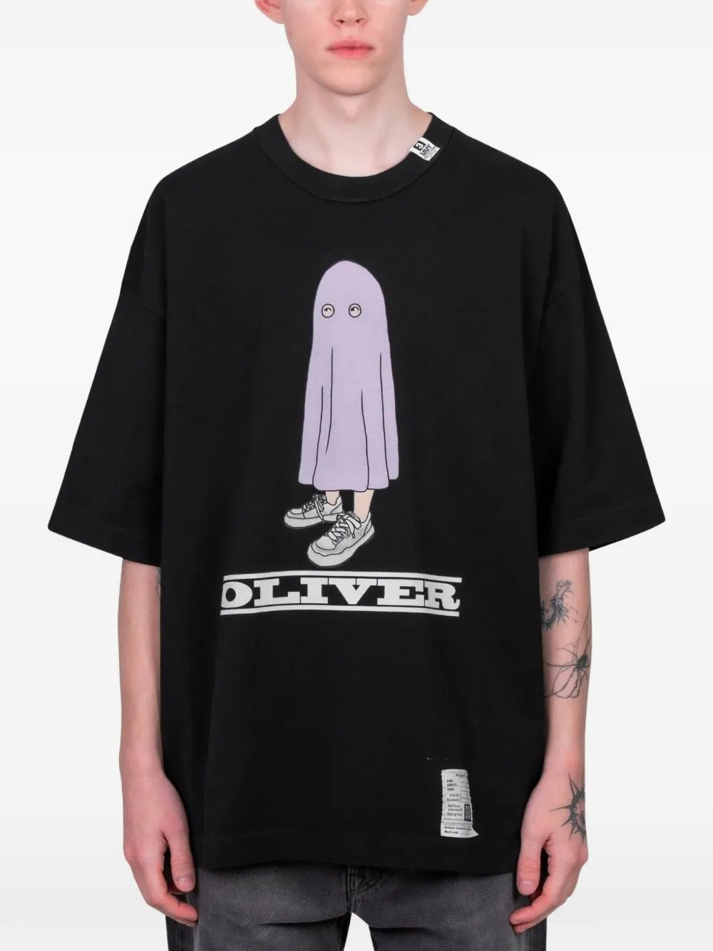 Футболка с графическим принтом Maison Mihara Yasuhiro, черный
Футболка с графическим принтом Maison Mihara Yasuhiro, черный