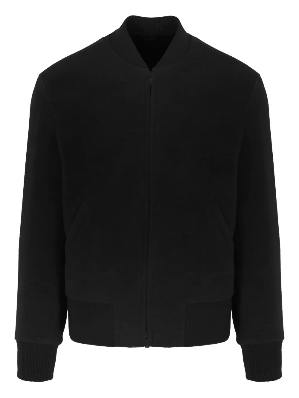 Шерстяная бомбер-куртка на молнии Lardini, черный
Шерстяная бомбер-куртка на молнии Lardini, черный