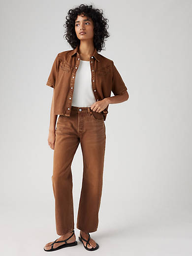 Женские джинсы 501 90-х годов длиной до щиколотки Levi's, цвет Scraped Sorrel Horse - Brown
Женские джинсы 501 90-х годов длиной до щиколотки Levi's, цвет Scraped Sorrel Horse - Brown