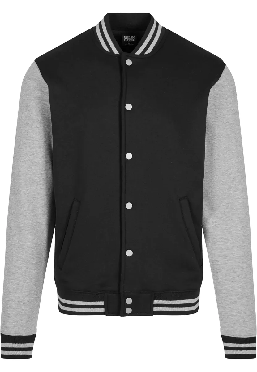 URBAN CLASSICS Вязаная флисовая куртка " Urban Classics Men's 2-tone College Sweatjacket" (1 шт.), без капюшона, черный
URBAN CLASSICS Вязаная флисовая куртка " Urban Classics Men's 2-tone College Sweatjacket" (1 шт.), без капюшона, черный