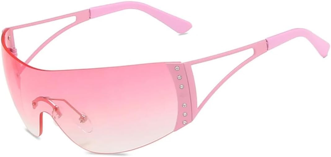Винтажные безободковые металлические цельные женские солнцезащитные очки, модные мужские очки для активного отдыха и путешествий, женские очки с защитой от УФ-излучения UV400 VRTRFFTR, Pink Gradient Pink
Винтажные безободковые металлические цельные женские солнцезащитные очки, модные мужские очки для активного отдыха и путешествий, женские очки с защитой от УФ-излучения UV400 VRTRFFTR, Pink Gradient Pink