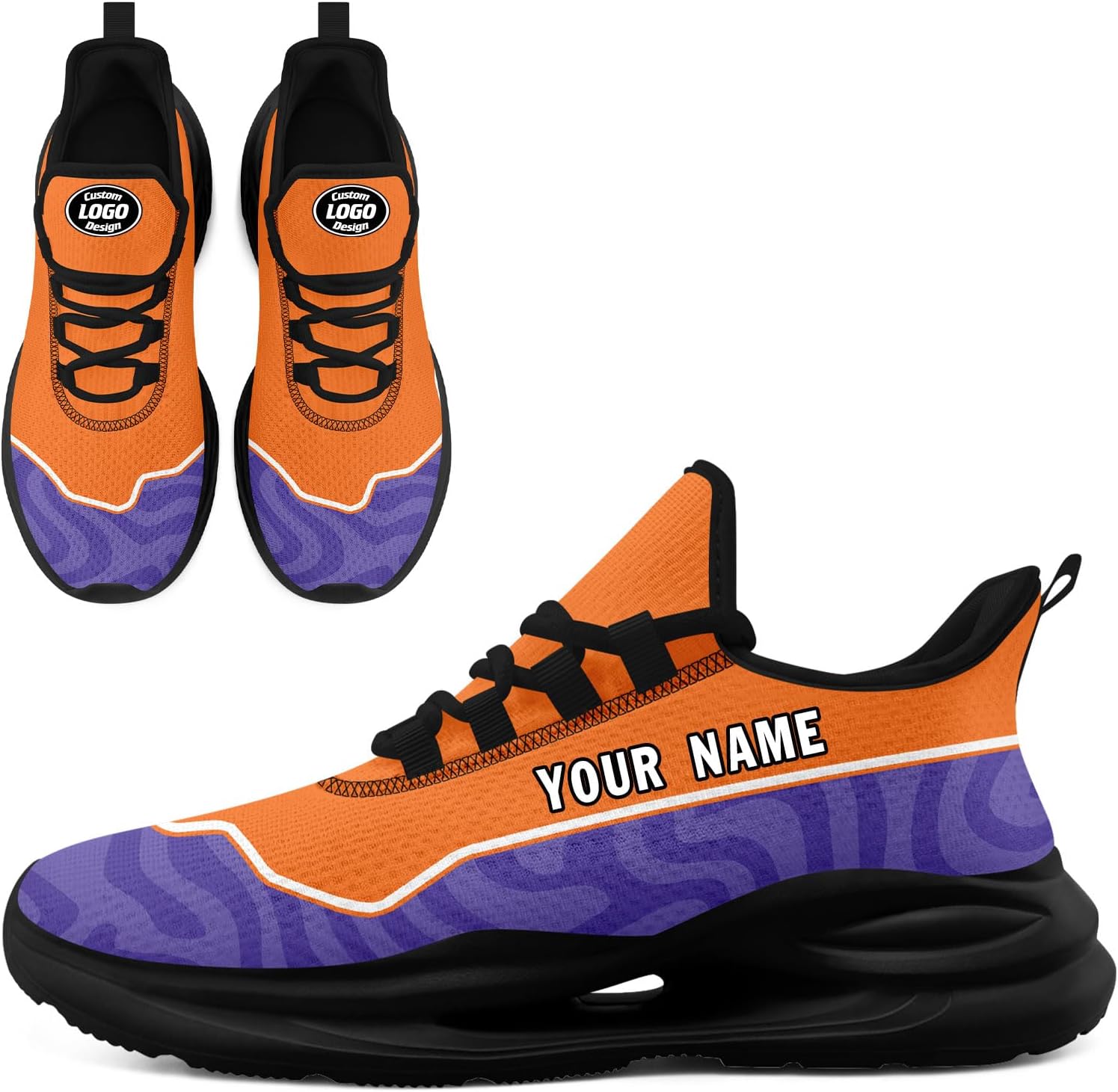 Кроссовки AWSOLE Custom Sports Team для мужчин и женщин, персонализированный подарок с логотипом и именем, легкие кроссовки для бега, тенниса, бейсбола и тренажерного зала, черный/оранжевый/фиолетовый/светло-фиолетовый
Кроссовки AWSOLE Custom Sports Team для мужчин и женщин, персонализированный подарок с логотипом и именем, легкие кроссовки для бега, тенниса, бейсбола и тренажерного зала, черный/оранжевый/фиолетовый/светло-фиолетовый