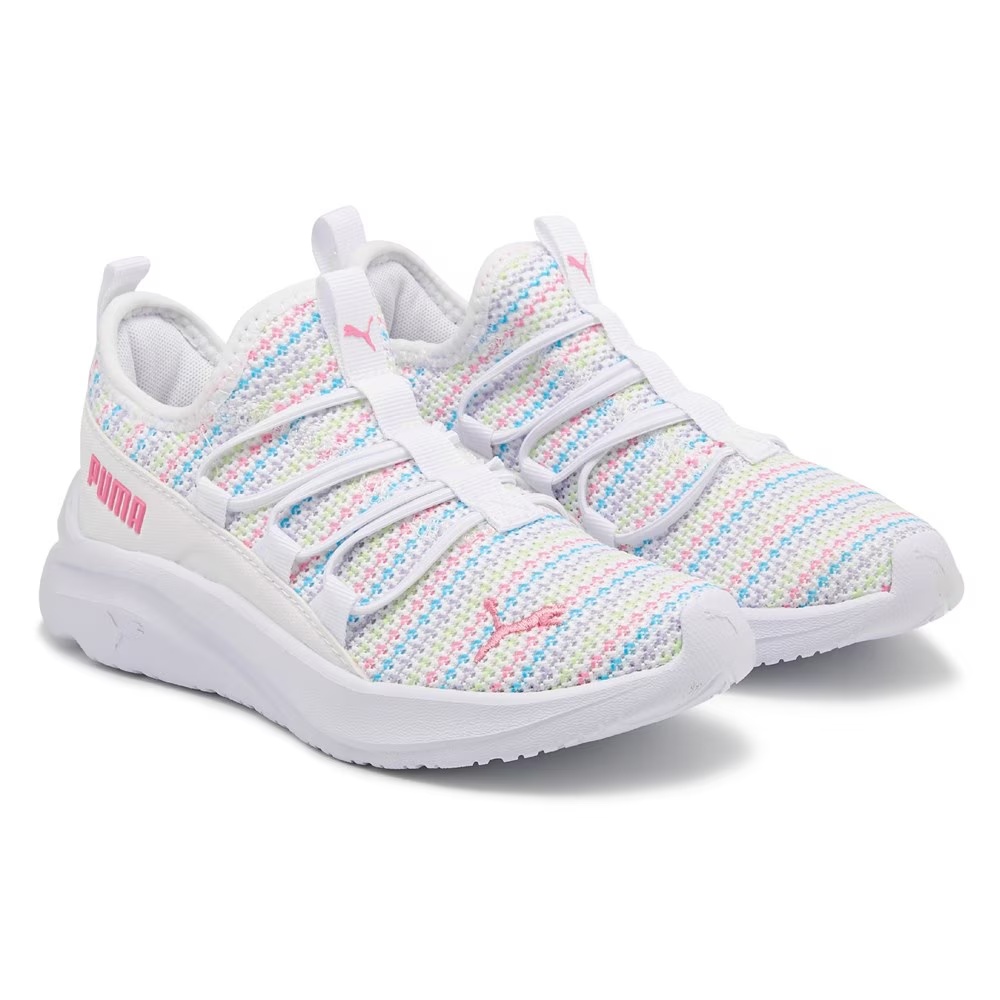 Детские слипоны one4all от Puma для малышей, white/multi 
Детские слипоны one4all от Puma для малышей, white/multi
