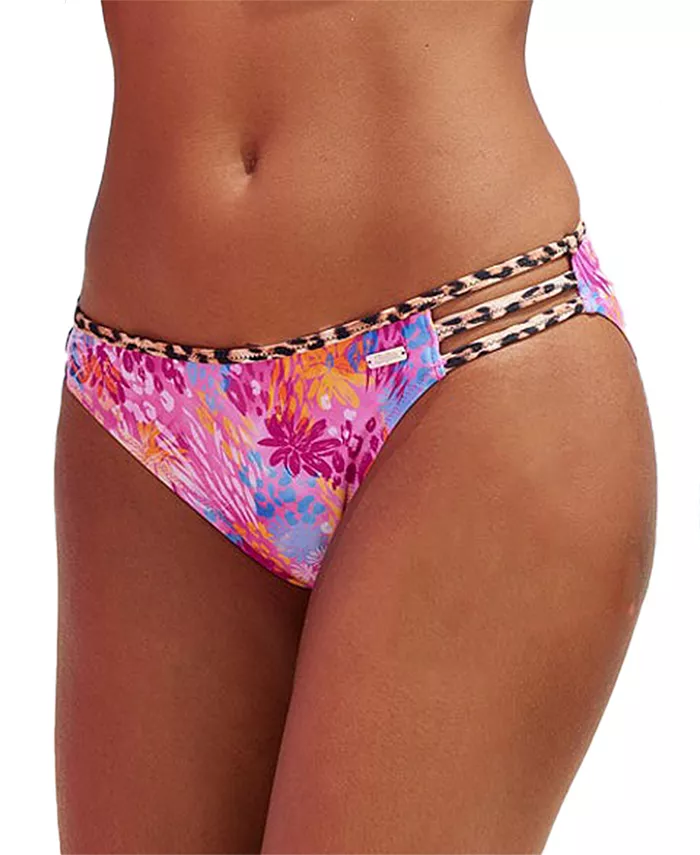 Женский классический купальник-бикини с леопардовым принтом и цветочным принтом LASCANA, розовый
Женский классический купальник-бикини с леопардовым принтом и цветочным принтом LASCANA, розовый