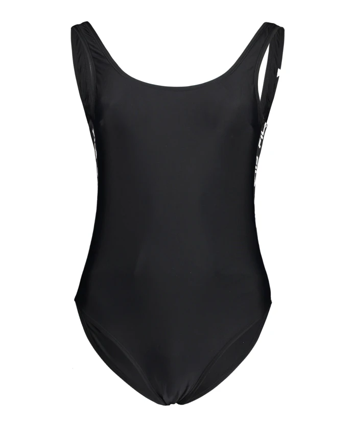 Черный купальник с контрастными деталями Fila, черный
Черный купальник с контрастными деталями Fila, черный