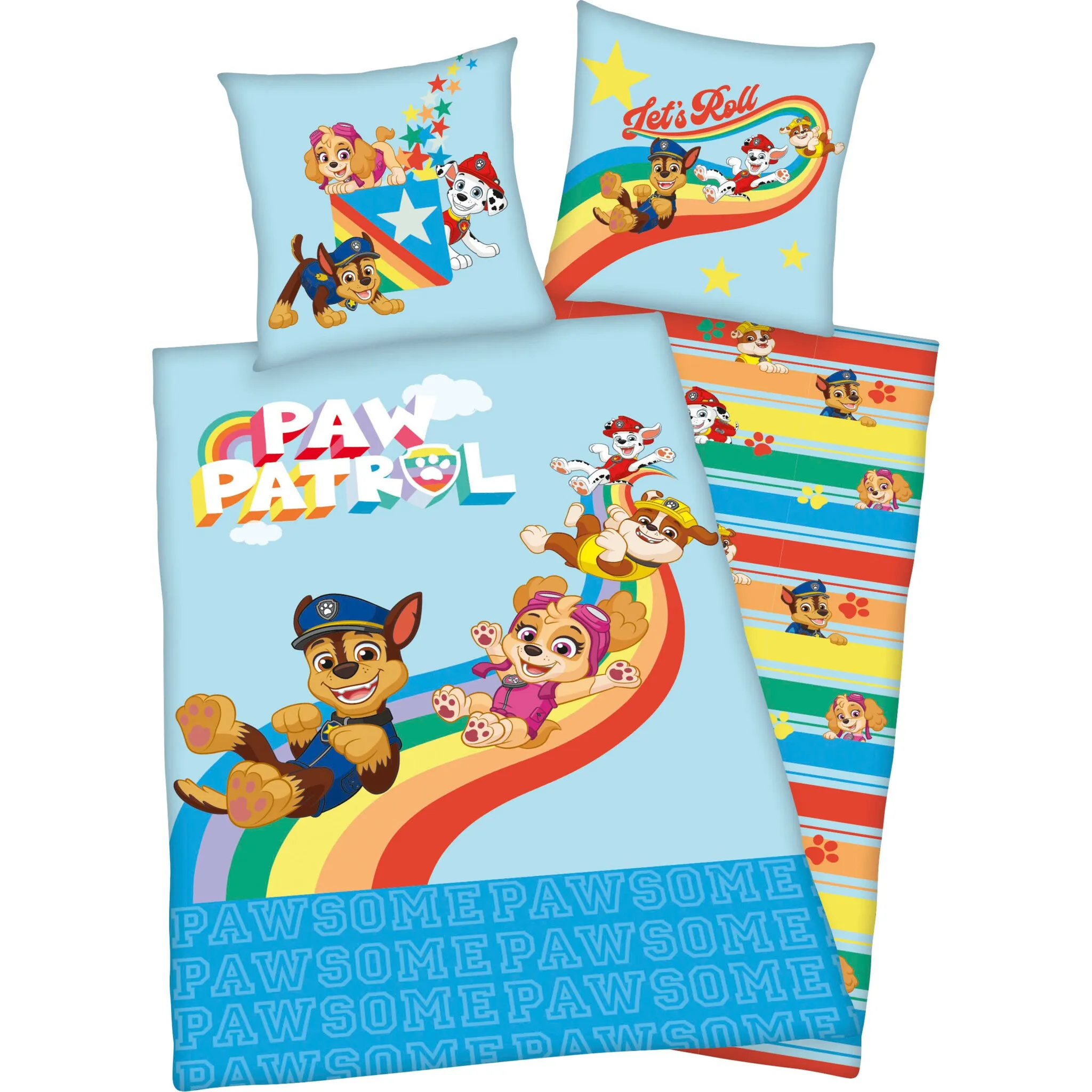 Детское постельное белье PAW PATROL «Lets Roll» с великолепным мотивом Paw Patrol, цвет blau
Детское постельное белье PAW PATROL «Lets Roll» с великолепным мотивом Paw Patrol, цвет blau