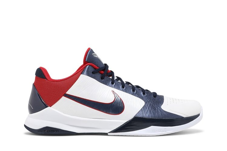 Кроссовки Nike Zoom Kobe 5 'USA', белый
Кроссовки Nike Zoom Kobe 5 'USA', белый