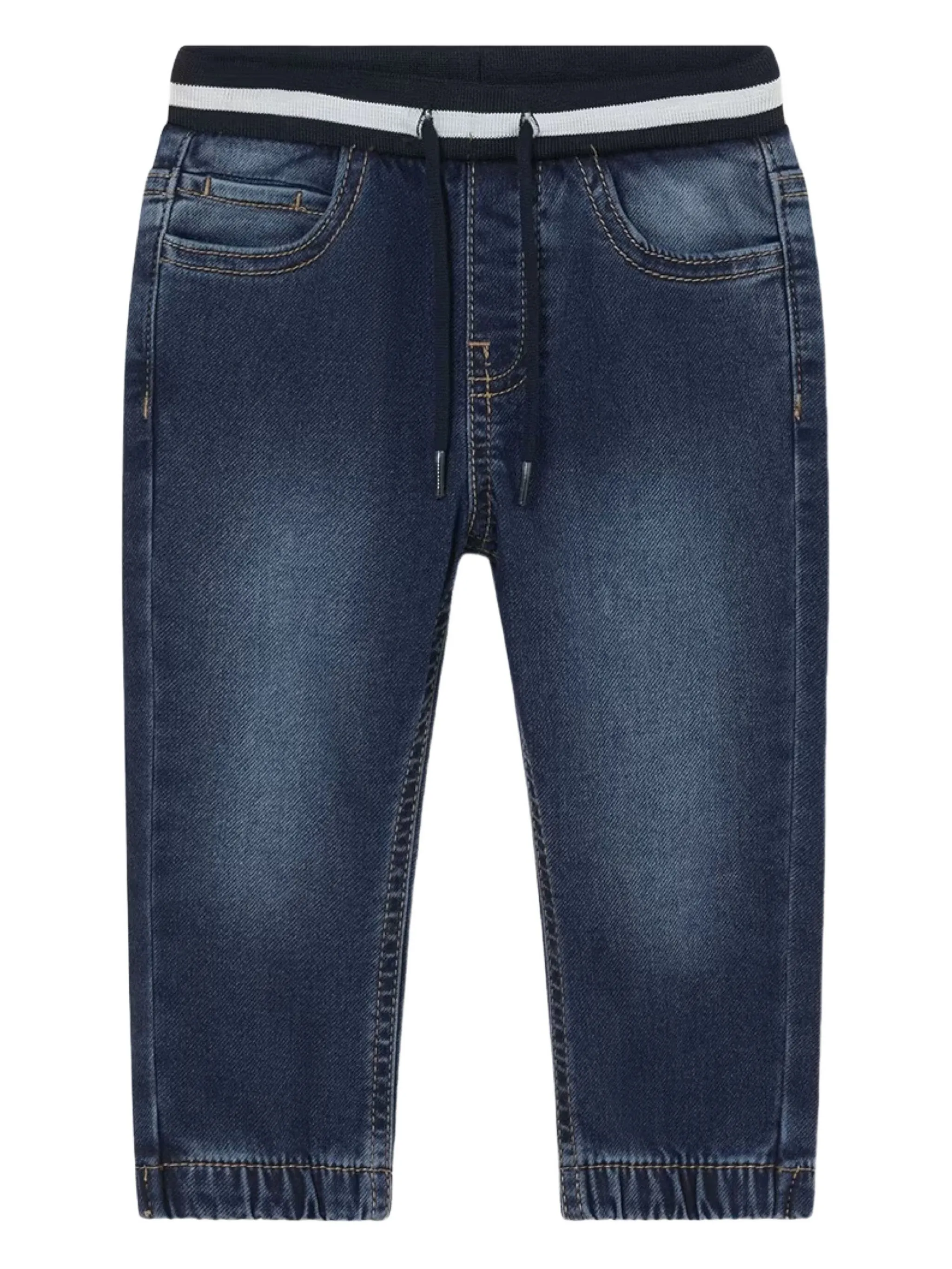 Джинсы для бега трусцой из эластичного хлопка Mayoral, синий
Джинсы для бега трусцой из эластичного хлопка Mayoral, синий