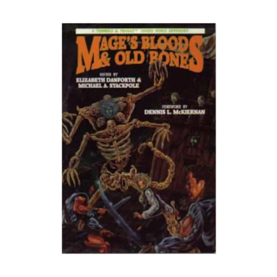 Роман в мягкой обложке Mage's Blood & Old Bones, Tunnels & Trolls - Core Rules & Assorted (1975-2007)
Роман в мягкой обложке Mage's Blood & Old Bones, Tunnels & Trolls - Core Rules & Assorted (1975-2007)