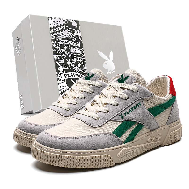 Playboy Мужские лоу-топ скейтборд кроссовки бежево-зеленые, цвет Beige Green
Playboy Мужские лоу-топ скейтборд кроссовки бежево-зеленые, цвет Beige Green