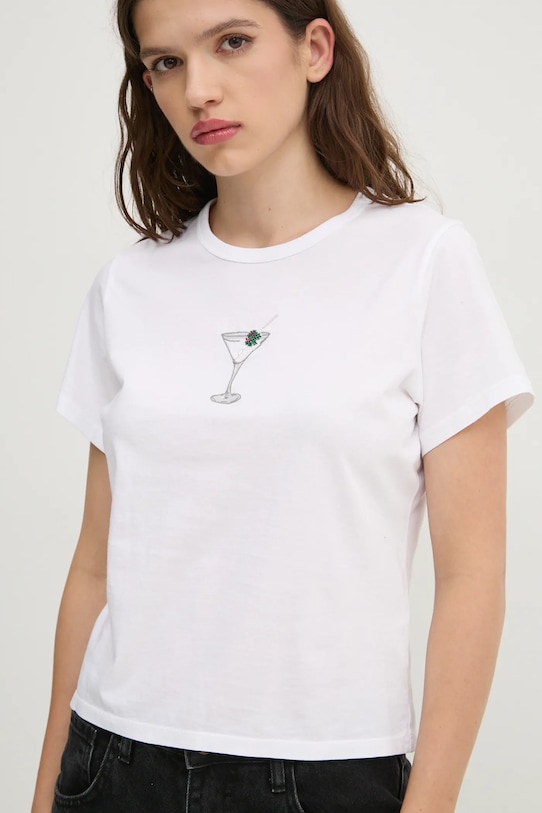 Хлопковая футболка Abercrombie & Fitch, белый
Хлопковая футболка Abercrombie & Fitch, белый