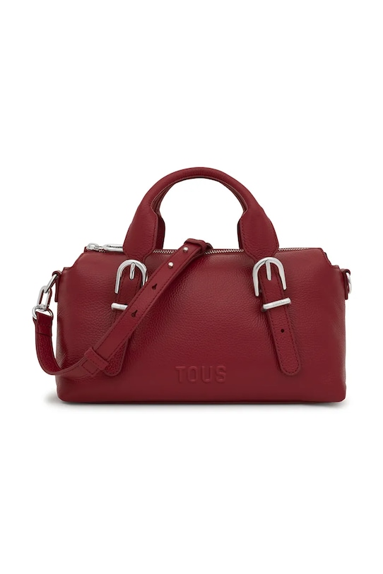 Кожаная сумка Tous, бордовый 
Кожаная сумка Tous, бордовый