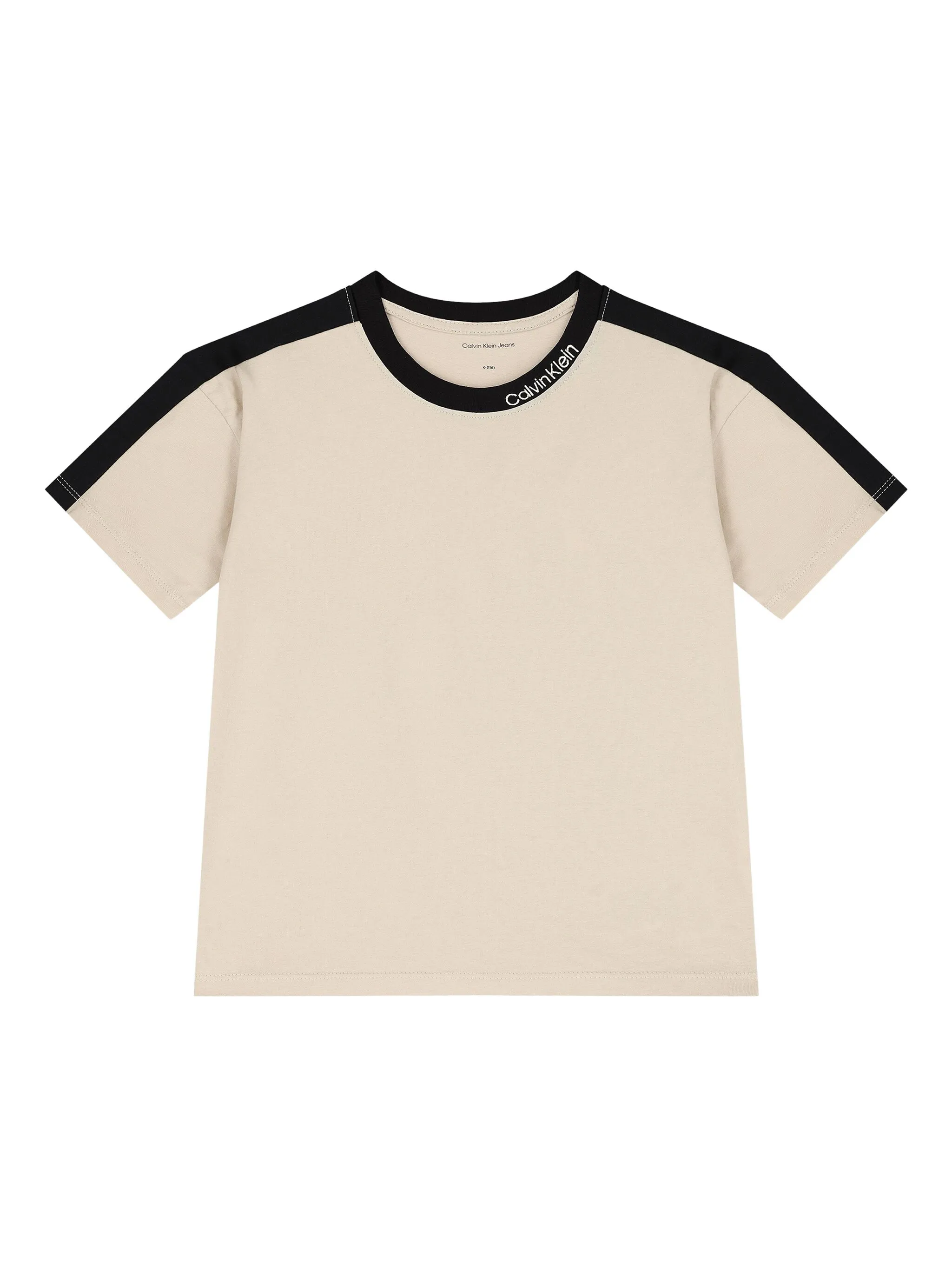 Базовая футболка Calvin Klein Kids, нейтральный
Базовая футболка Calvin Klein Kids, нейтральный