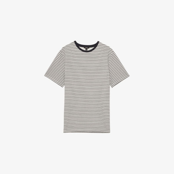 Футболка полосатая Reiss, белый
Футболка полосатая Reiss, белый