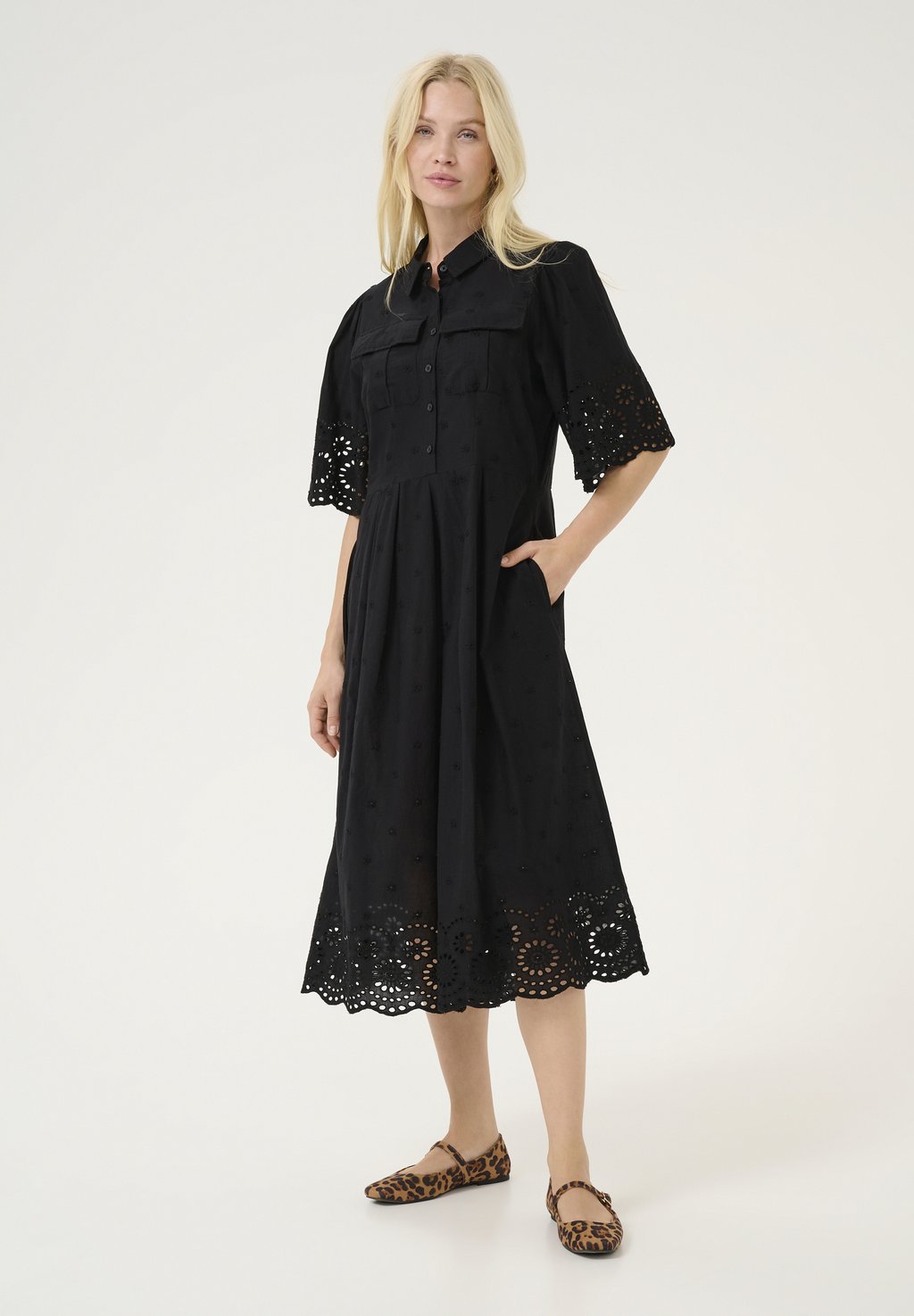 Платье-рубашка REYA Culture, черный
Платье-рубашка REYA Culture, черный