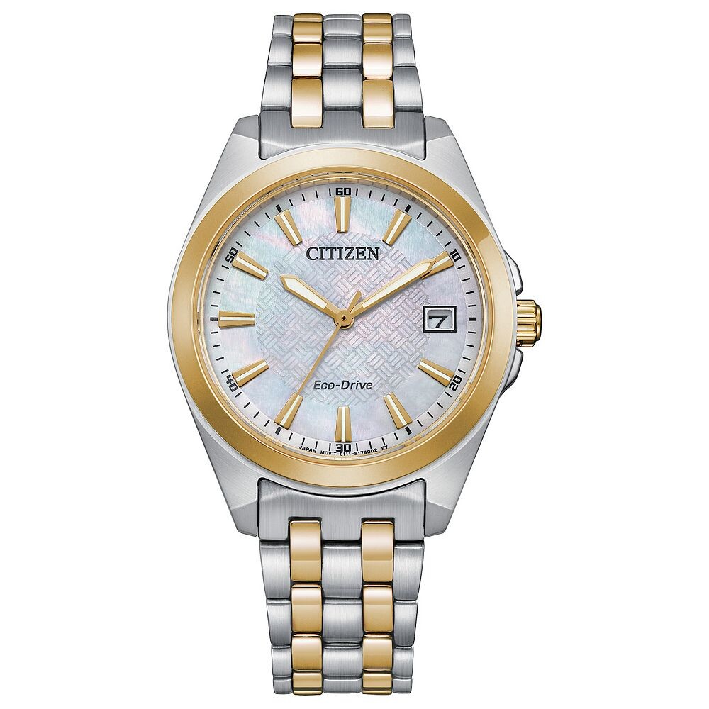 Женские часы Citizen Eco-Drive Corso с двухцветным браслетом из нержавеющей стали - EO1224-54D, цвет Silver Gold
Женские часы Citizen Eco-Drive Corso с двухцветным браслетом из нержавеющей стали - EO1224-54D, цвет Silver Gold